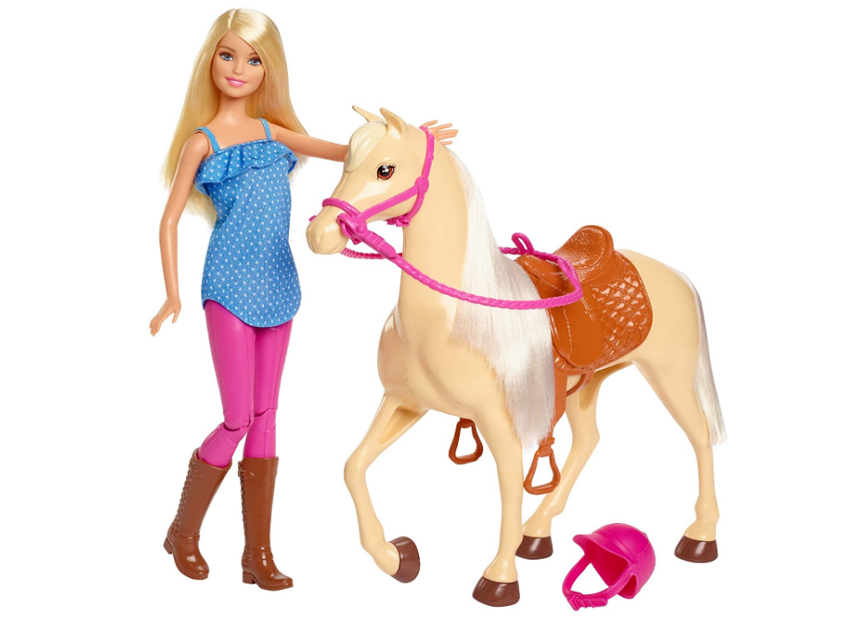 Barbie Chelsea Doll & Toy Horse Set