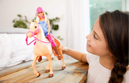 Barbie Chelsea Doll & Toy Horse Set