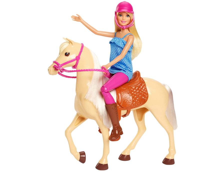 Barbie Chelsea Doll & Toy Horse Set
