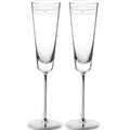 Darling Point Mr. & Mrs. Champagne Flute, Set of 2