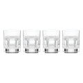 Hudson Crystal Double Old-Fashioned Glasses, Set of 4