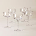 Tuscany Classics Angled Coupe Glasses, Set of 6