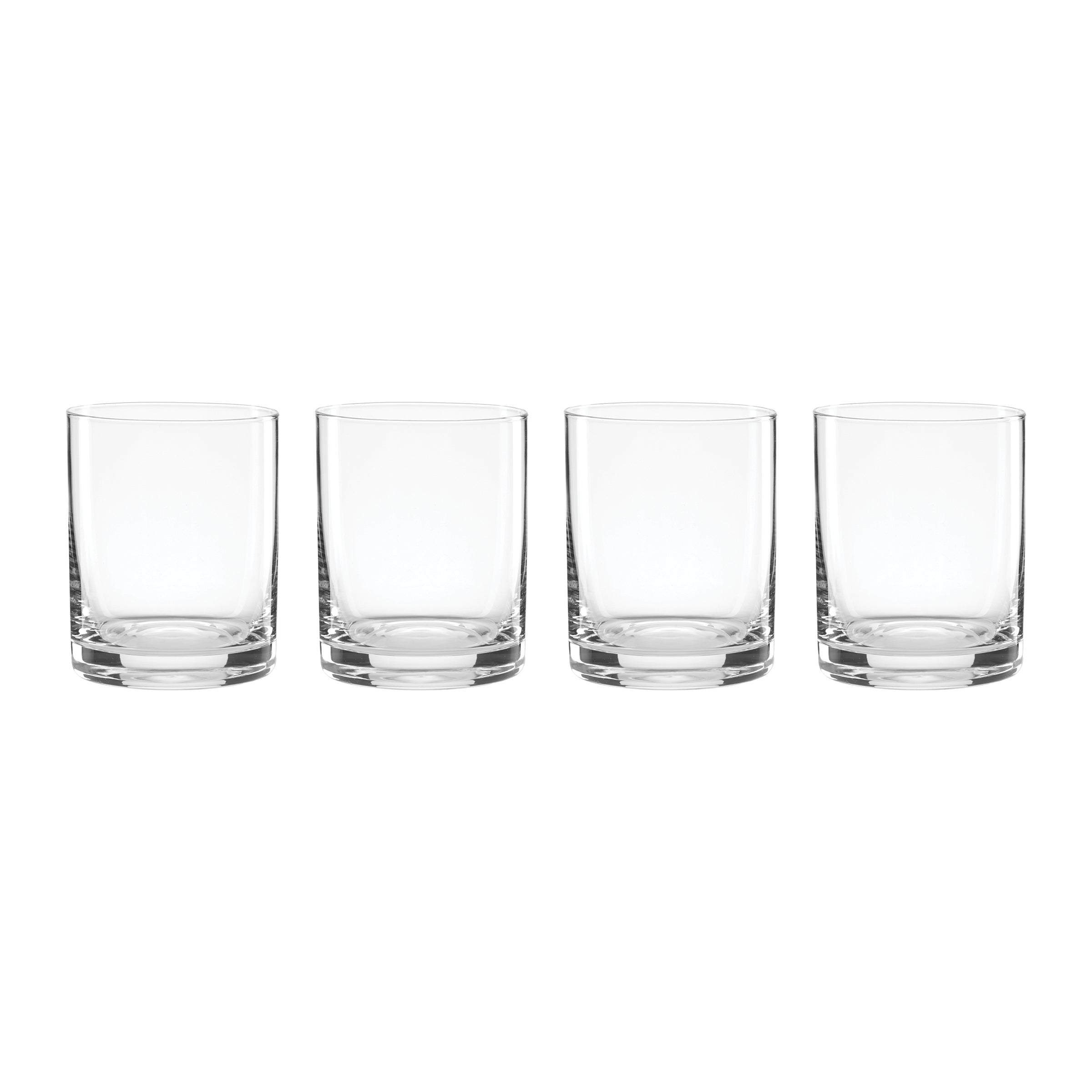 5 O'Clock Double Old-Fashioned Glasses, Set of 4