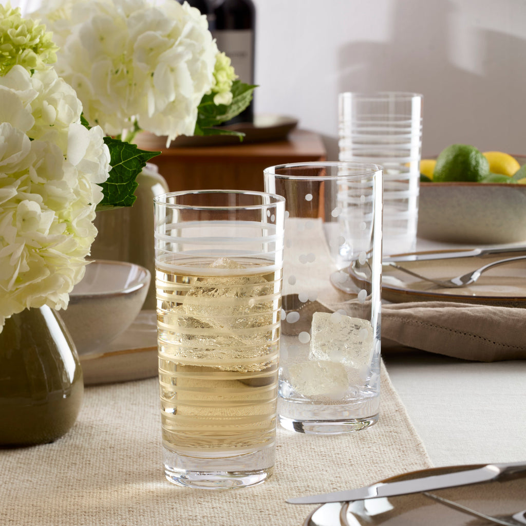 Mingle Highball Glasses, Set of 4