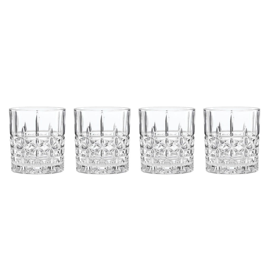Apollo Double Old-Fashioned Glasses, Set of 4