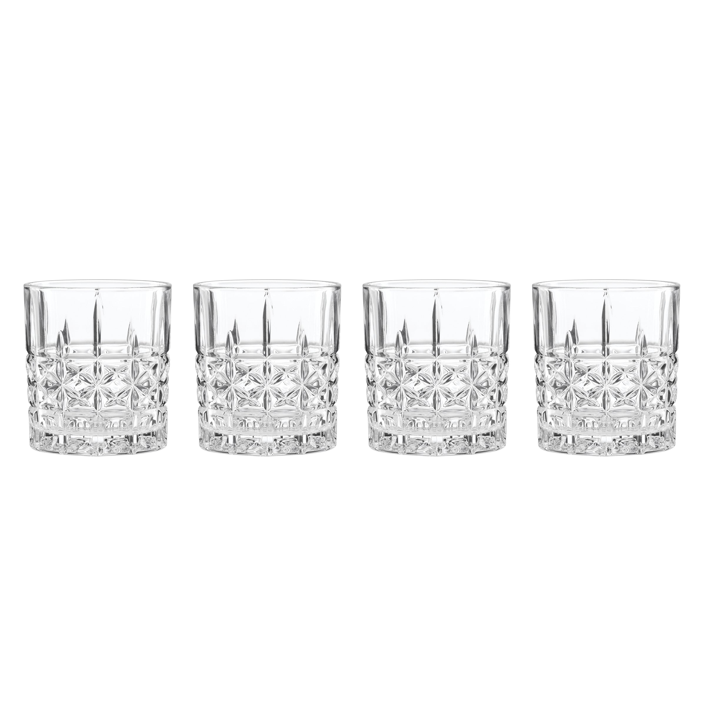 Apollo Double Old-Fashioned Glasses, Set of 4