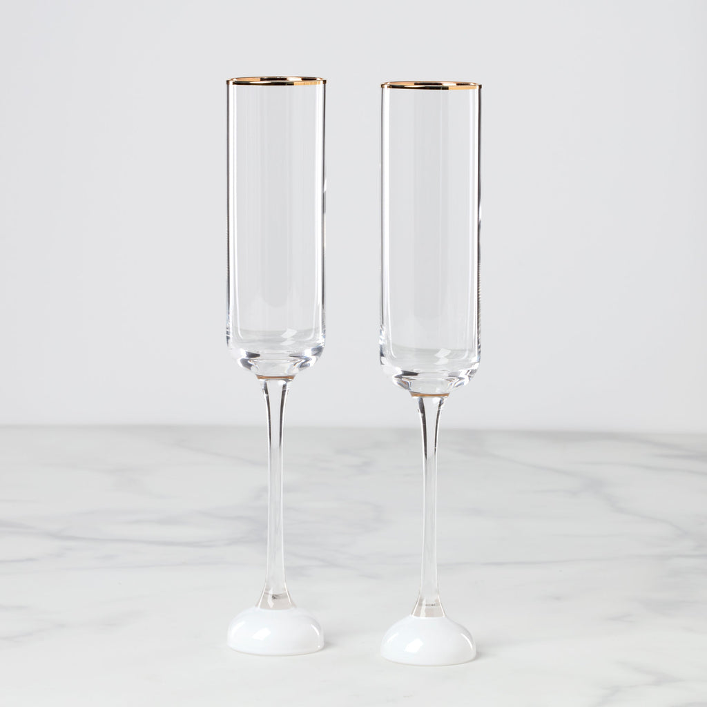 Happily Ever After Toasting Flutes, Set of 2
