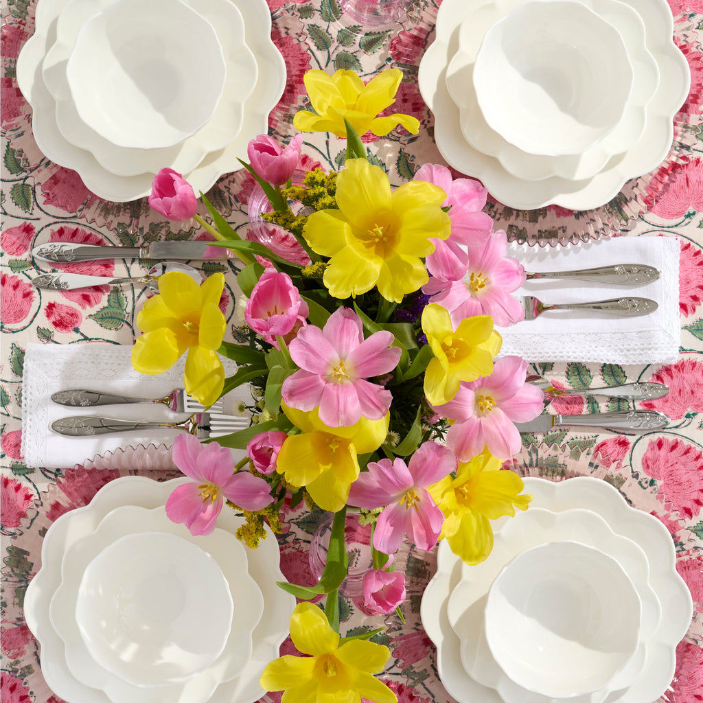 Studio 1414 Scallop Dinner Plates, Set of 6